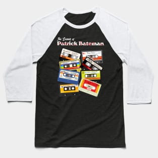 The Sounds of Patrick Bateman ))(( American Psycho Fan Baseball T-Shirt